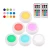 Import LED Puck Lights Remote control RGB night light color atmosphere night light cabinet lamp led from China