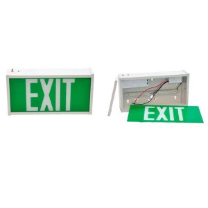 Led rechargeable emergency light 24 hours charging time LED Exit sign