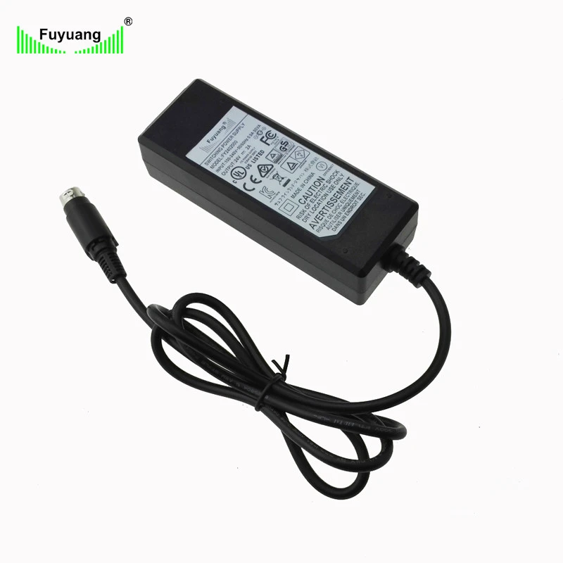 Level VI ac dc 3 pin din 19v 3a switching power adapter