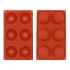 LFGB approved non-stick easy demoulding reusable silicone chocolate mold