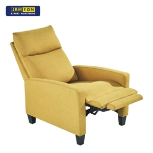 Light color Lazy Reading Recliner Sofa Chair Home Hotel Use Modern OEM Leisure Fabric Sofa