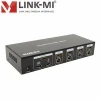 LINK-MI LM-KVM401 1920x1440 HD Video 4 Port KVM Switch HDMI