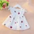 Import Little and dainty summer clothing wholesale strawberry print short sleeve baby girl leisure dress from China