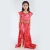 Import Little Girls Fantasy Elena Cosplay Costume dress Off Shoulder Bow Sash Multi Layers Princess Elena Dresses Clothing from China