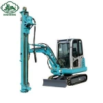 Long auger bored driver pile support fence from China supplier