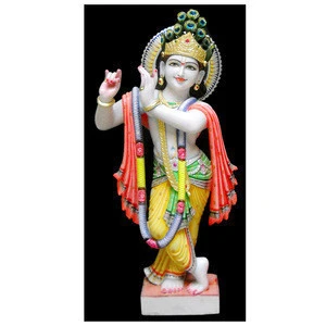 Lord Krishna God Statue, Marble Statue Craft