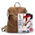 Import Lovevook OEM Vintage Backpack Laptop School Bag Backpacks for Teenager Women Leather Backpack Bag from China