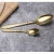 Import Low MOQ stainless steel cutlery spoon cheap spoon and fork flatware sets from China