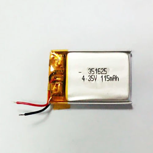 LP351525 3.7v 100mah rechargeable battery 351525 lithium polymer battery cell 3.7v 100mah polymer li ion battery