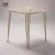 Import Luxury commercial iron material metal table wire high bar table with MDF of cheap price from China