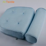 luxury soft 3D air spa bath mesh pillow