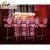 Import luxury upholstered gold metal legs high bar stools from China
