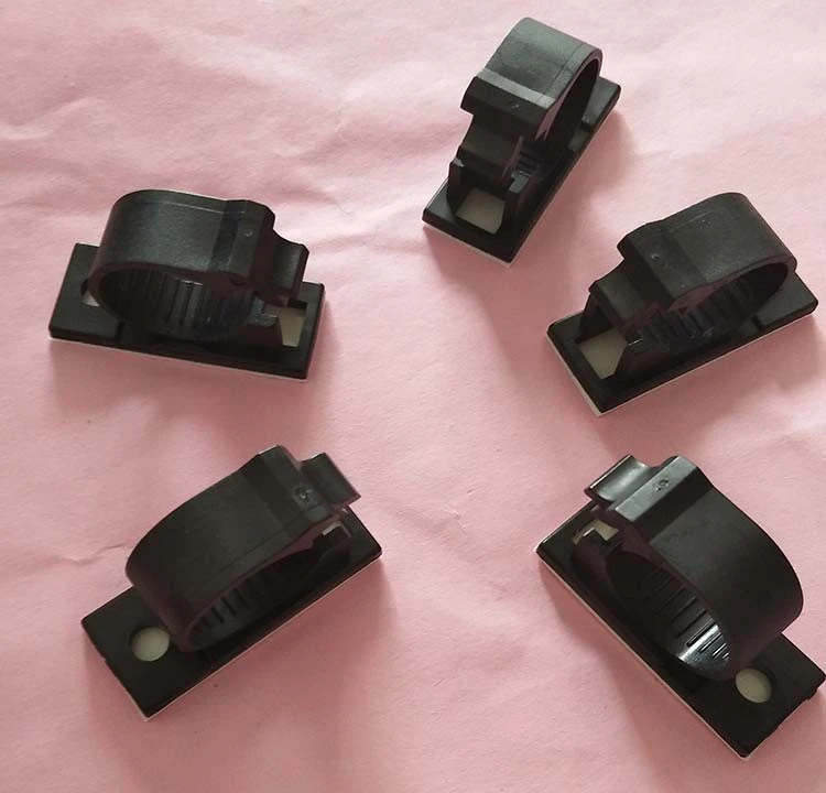 LY self adhesive cable tie mounts cable tie mount, plastic cable holder ,plastic cable clamp