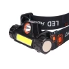 Magnet base 8w 700lm cob XPE rechargeable led headlight headlamp