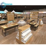 Mall Phone Accessories Kiosk Wall Mounted Display Showcase Mobile Accessories Showcase