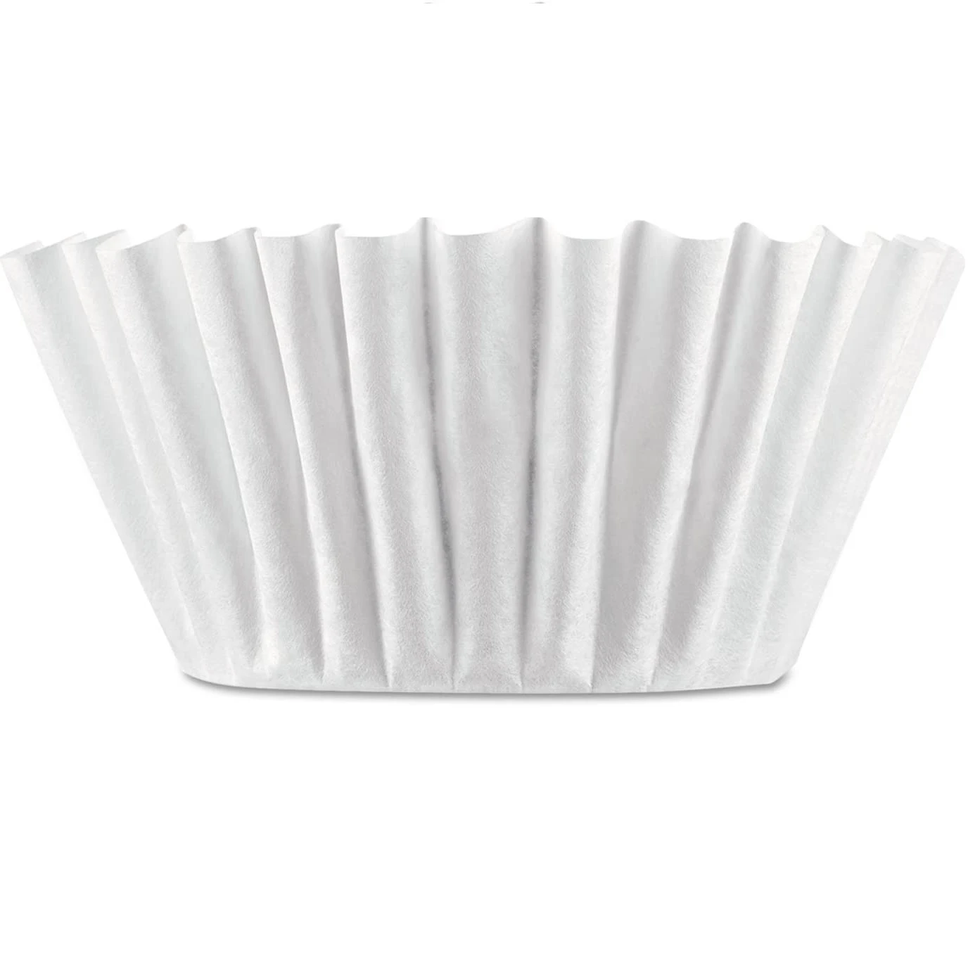 Manufacturer Custom Size Basket/Bowl Shape Wave Coffee Filter Paper Capsule Cup Natural Color Disposable Paper Coffee Filter