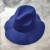 Import Maroon Black Large brim hat polyester felt winter wide wool brim wool felt hat fisherman&#39;s hat Formal colour from China