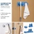 Import Masthome Amazon Hot Selling Household Plastic Hanger Sticky Wall Mount Mop Hook from China