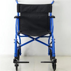 Medical and health products aluminum alloy folding portable wheelchair