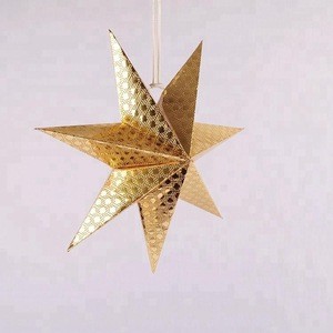 Meilun Art Crafts Wholesale holiday decoration paper star shape lantern