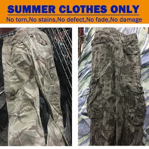 men cargo Pants with High Quality used clothes