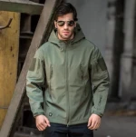 Men? S Spot Warm Softshell Jacket Camouflage Waterproof Tactical Charge Clothes Fleece Hunting Jacket