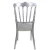 Import metal iron silver wedding european banquet dining napoleon chair for restaurant and hotel from China