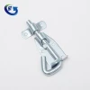 Metal iron wrought sliding mortise iron gate door lock for for fence gate