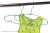 Import Metal Wire PVC Coating Kids Clothes Metal Hanger from China