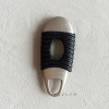 metal zipper head rubber zipper puller zipper slider
