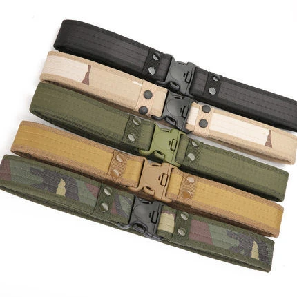 military belt buckle nylon belt strap combat belt