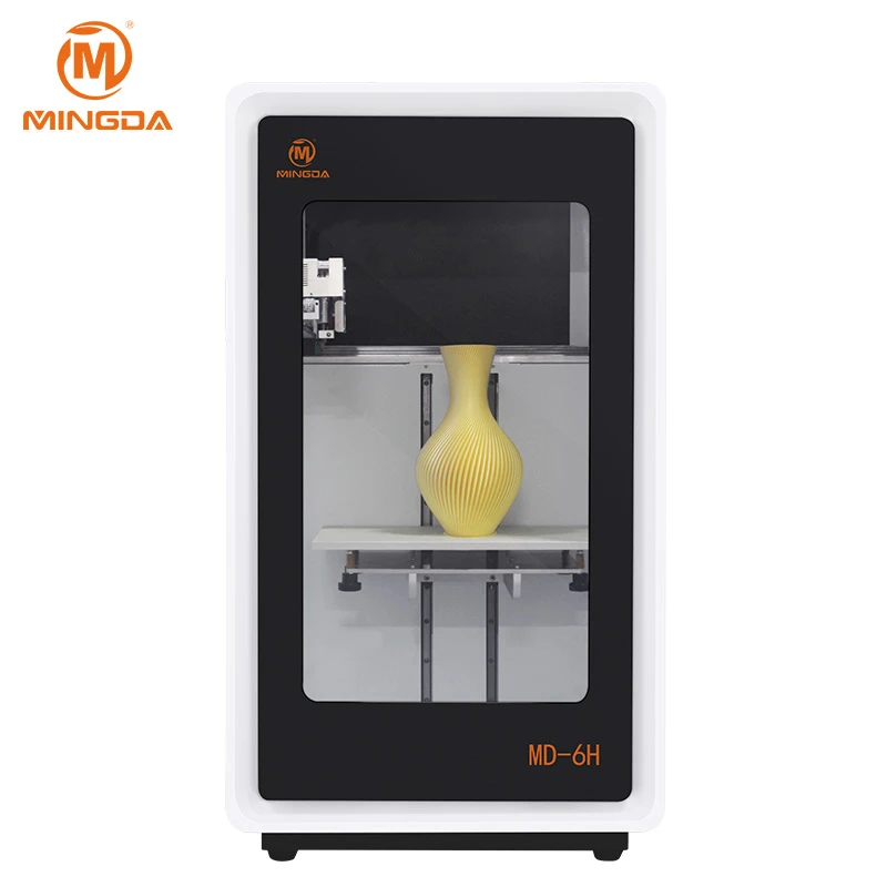 MINGDA 3D Printer Support resume printing a variety filaments abs oversize enclosure ventilation 3d printer assembled