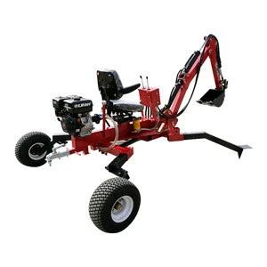 Mini backhoe with 9hp engine for ATV or UTV in hot sale
