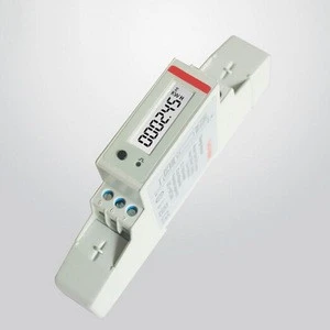 Mini Lcd Digital Single Phase Modubus RS485 Electric Energy Meter