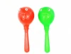mini plastic custom baby maracas percussion musical instrument for kids ABC-AM271-RED/GR