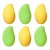 Import Mini Yellow  Mango Shape Cute Makeup Sponge,Facial Beauty Sponge Blender With Packing ,Make-up Cosmetic Tools Soft Round Sponges from China