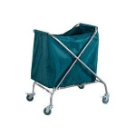 MK-S15A ODM Stainless Steel Used Hotel Room Housekeeping Cart Laundry Trolley Linen Trolley Price