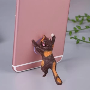 Mobile Phone Holder Kitty Jun Suction Cup Phone Holder Kitten Creative Gift