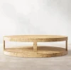 Modern burr wood Living room furniture simple tee table Coffee Table