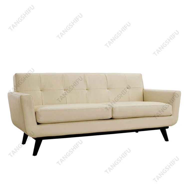 Modern design high quality hardwood frame and high quality bonded leather home furniture sofa