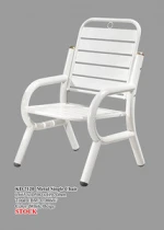 Modern Factory Direct Outdoor Metal Domica KD-7120 Coffee & Tea Table Garden Set Malaysia