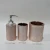 Import Modern high quality gold electroplated soap dispenser soap dish toothbrush holder 4 pcs ceramic bathroom accessory sets from China