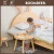 Import Modern  Nature Wooden Children Furniture Cot Beds For Bedroom Set from China