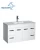 Import Modern Style Double Doors White Bathroom Furniture from China