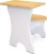 Import Modern Wooden Writing Kids Study Table Child Desk and Chair Children Furniture Set from China