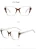 Import MS 95931 Women Optical Glasses Frame Decoration Eyewear Frame Fashion Clear Lens Eyewear optical frame labels from China