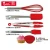 Import Multi Color Heat Resistant Food Grade Silicone Kitchen Utensils Cooking Tools from China