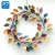 Import Multicolor Customized Artificial Felt Flowers Wall Decoration Door Wreath from China