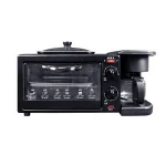 Multifunctional breakfast machine household three-in-one coffee maker sandwich maker oven