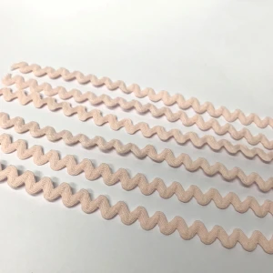 Multifunctional polyester braid trim ric rac ribbon For DIY Sewing